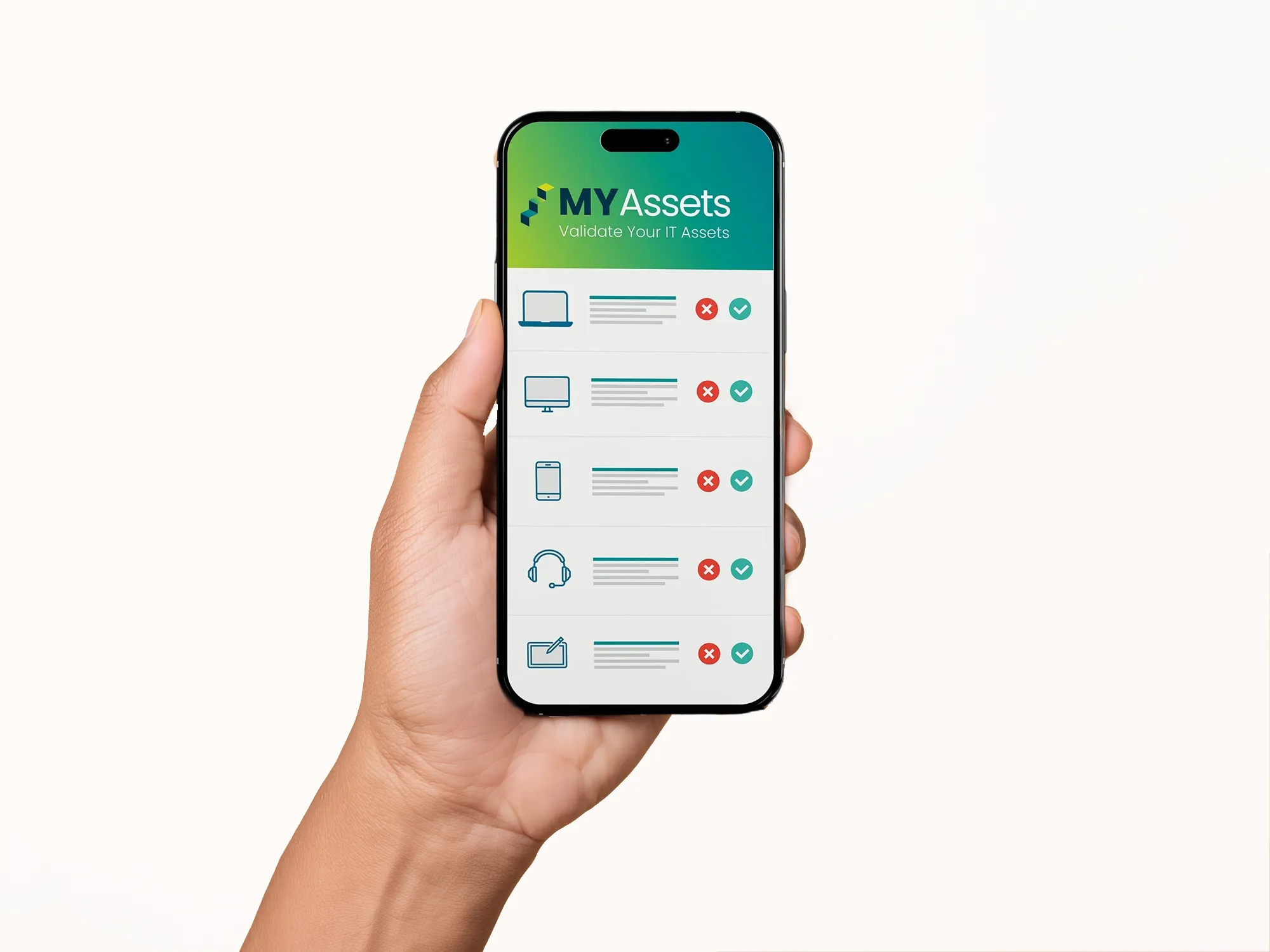 MyAssets mobile validation