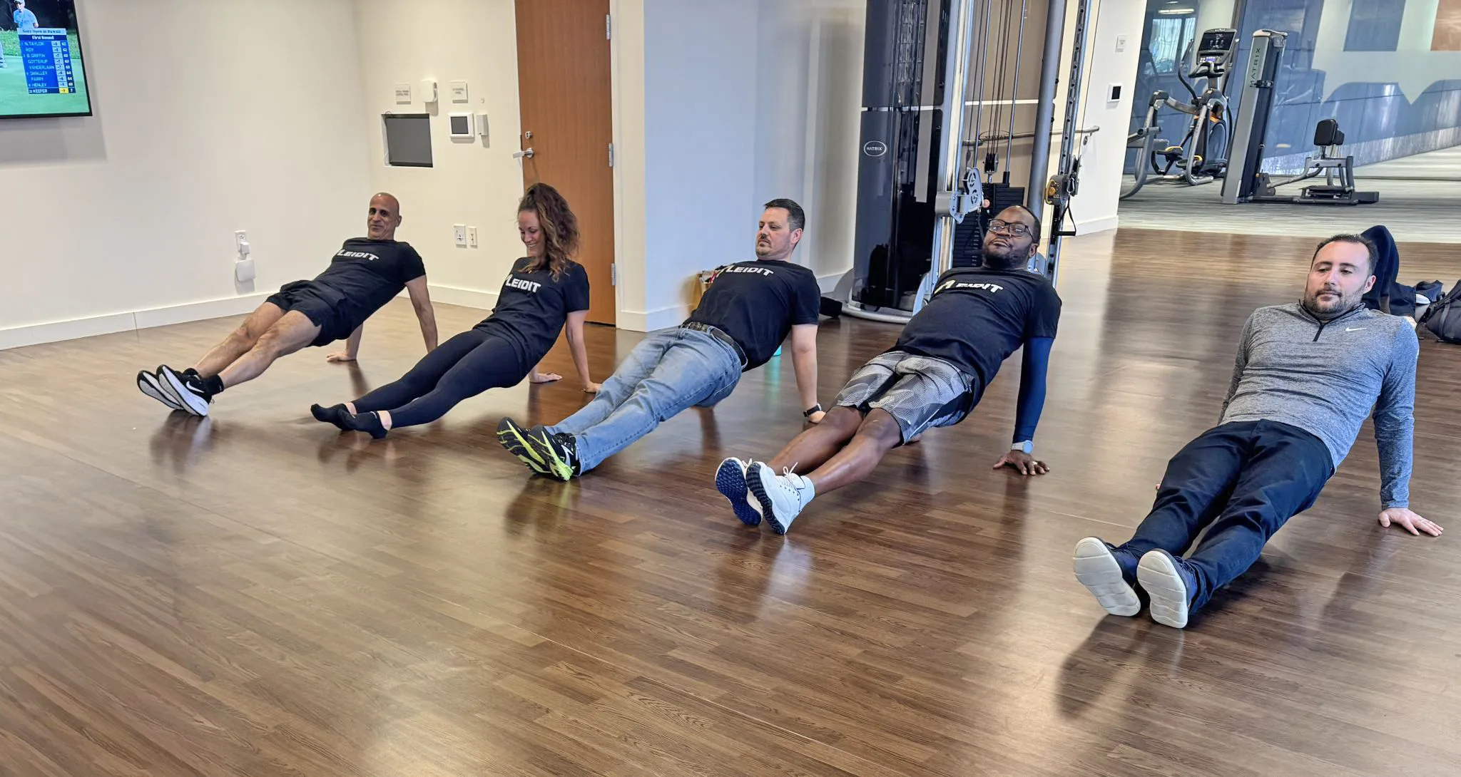 LEIDIT WIN program employee wellness and fitness