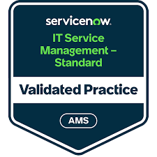 IT Service Management Validated Practice badge