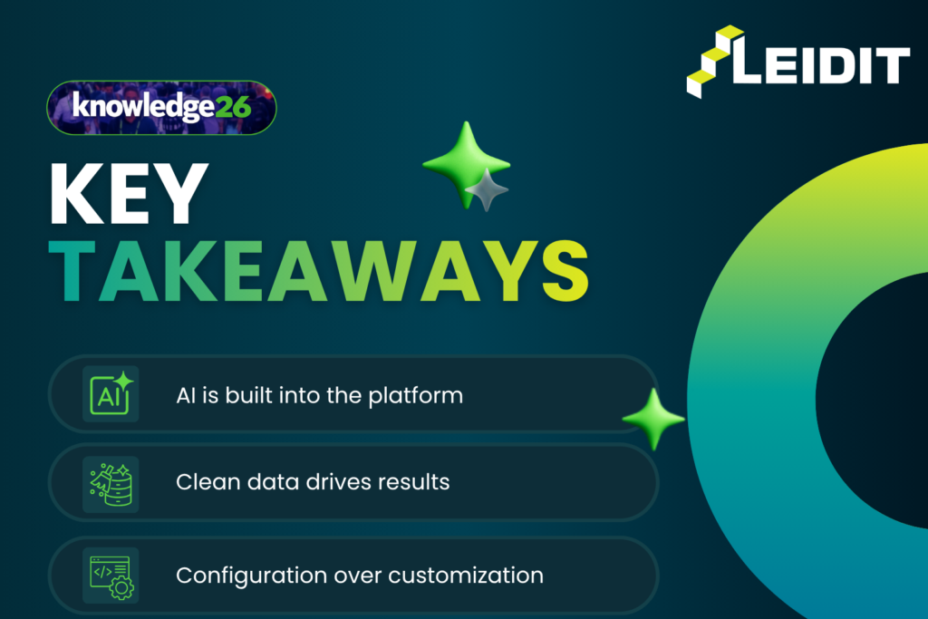 Knowledge 2026 Key Takeaways for ServiceNow Teams
