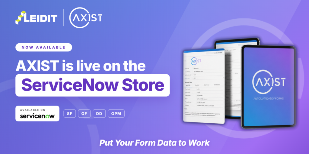 AXIST is live on the ServiceNow Store